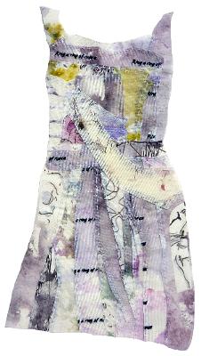 Liz Nicholls - Collage Dress 1